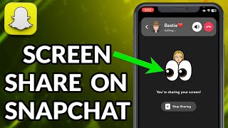 How To Share Screen On Snapchat Video Call [upl. by Farron38]