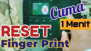 Cara Reset Finger Print Tanpa Ribet [upl. by Keiryt]