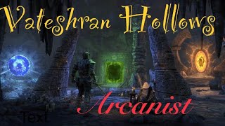 Stamina Arcanist Vateshran Hollows 316k U40 Elder Scrolls Online [upl. by Ahsil]