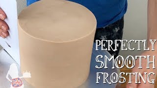 How To Get Perfectly Smooth Frosting And Sharp Edges [upl. by Erny439]