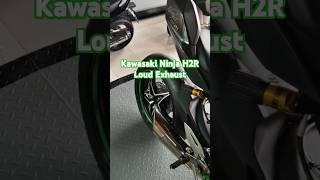 Kawasaki Ninja H2R 🔥 Insane Exhaust Sound 📣🔊 shorts ninjah2r hypersport exhaustsound ytshorts [upl. by Alurta392]