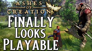 Ashes of Creation Finally Looks Playable [upl. by Nohs]