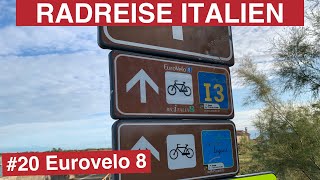 🇮🇹 Von Punta Sabbioni bei Venedig nach Grado  Italien  Eurovelo 8  Etappe 1 [upl. by Ahsercul148]