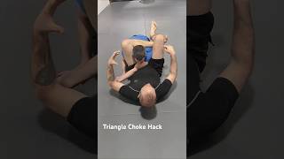 Make Your Triangle Choke Tight bjj grappling trianglechoke [upl. by Cantone]