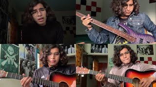 Anhedonia Charly Garcia Full Band Cover Ft Grogu [upl. by Aliam29]