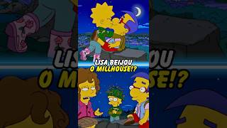 LISA BEIJOU O MILLHOUSE simpsons thesimpsons shorts homer bart [upl. by Aytak]