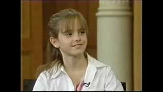 EMMA WATSON  11  INTERVIEW  2001 [upl. by Hullda]