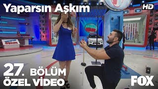 Gökhan Beyden Hilal Hanıma romantik evlenme teklifi Yaparsın Aşkım 27 Bölüm [upl. by Nimajneb617]