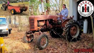 Farm tractor revival 1953 International Harvester Farmall Super A goes back to work on the farm [upl. by Joost]