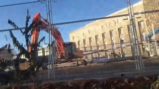 DER TAG VOR DEM BAGGERBISS Rückbau Brücke Straße ehm Am Schlossgarten  61215  S21 [upl. by Crotty985]