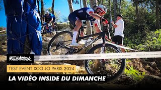 Test Event XCO JO Paris 2024  La vidéo des courses de dimanche [upl. by Yasmin]