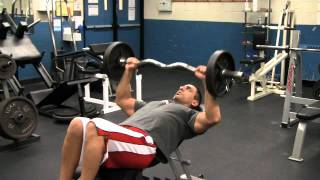 Short barbell Flat Incline press [upl. by Pembrook]