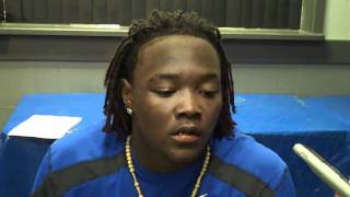 Danny Trevathan on UK v WKU Football Game  9112010 [upl. by Attenauq]