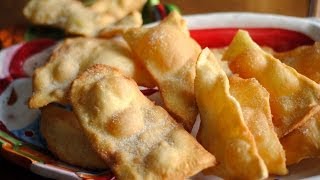 COLOMBIAN HOJUELAS  How To Make Colombian Fried Dough  SyS [upl. by Alyahc]