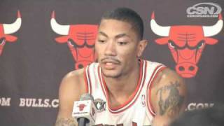 Derrick Rose  quotWhy cant I be MVP of the leaguequot [upl. by Nosila]