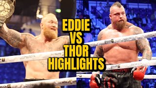 Eddie vs Thor Full Fight HighlightsReaction Filmed from Eddies Corner [upl. by Ellenuahs307]