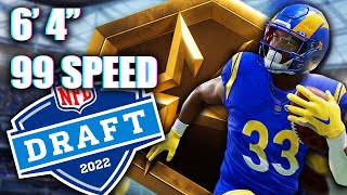 I DRAFTED THE NEXT DEION SANDERS WITH MY 1 PICK HE IS INSANE Rams Franchise [upl. by Purington]