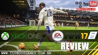 FIFA 17 XBOX ONE REVIEW TRANSFERÊNCIAS E INTERFACE [upl. by Mukul36]