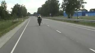 ZX9R amp Z1K long wheelies [upl. by Adnawed815]