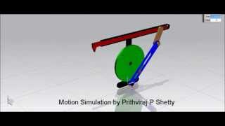 How Crank and Slotted lever Quick Return Motion mechanism works [upl. by Airaet591]