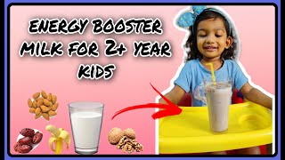 Energy Booster Drink for Kids  Milk for weight gain  healthy recipes for Kids [upl. by Ahsino]