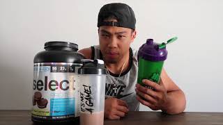 PEScience Select Chocolate Peanut Butter Cup Protein Review [upl. by Lukash]