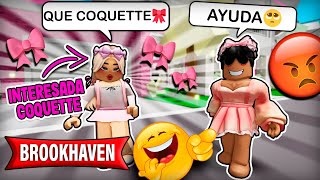 CAZANDO INTERESADA COQUETTE en BROOKHAVEN 🎀😆 [upl. by Lohse658]