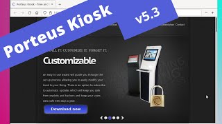 Porteus Kiosk 53 Install and Configuration [upl. by Charlie642]