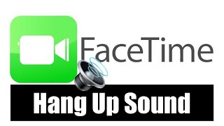 Face Time End Call Sound [upl. by Lalo]