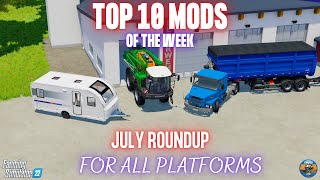 TOP 10 MODS OF THE WEEK  Farming Simulator 22 [upl. by Kristos441]