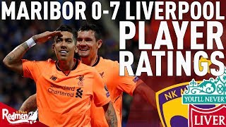 Milner Gets A 10  Maribor 07 Liverpool  Player Ratings [upl. by Aleihs]