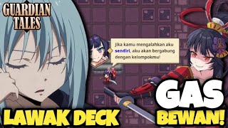 MC DI AJAK BEWAN ADAADA SAJA  Guardian Tales Gameplay [upl. by Guillema]