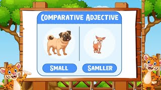 Comparative adjectives englishgrade4 educationalvideo adjectivesinenglishgrammar [upl. by Mayne]