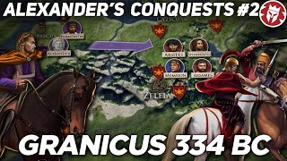 Battle of Granicus 334 BC  Alexanders Conquests DOCUMENTARY [upl. by Aneleh]