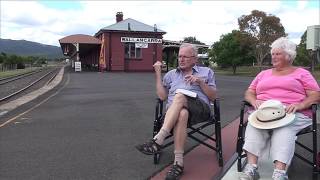 Different Rail Gauges Meet at JenningsWallangarra [upl. by Shanna]