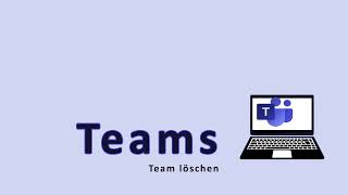 Teams Team löschen [upl. by Compte]