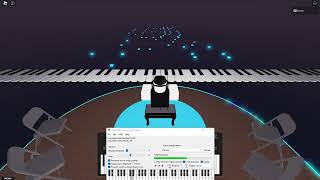 Roblox Virtual Piano Omoinotake  The Clouds Gather  Moratorium Auto [upl. by Berghoff]