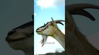 Unveiling the Bizarre Mystery of Goats Unique Eyes 👀🤔🔥 [upl. by Amlev]