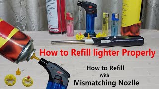 how to refill lighter creativelighter [upl. by Ddart]