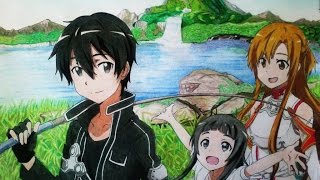 V1 Sword Art Online  AsunaKiritoYui  1000 Years AMV [upl. by Aubert]