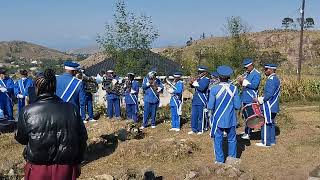 Ke lengolo le monate 🙏🏽Soshanguve Brass Band  Swaziland 🇸🇿  14 April 2024  Tombstone 🪦 unveiling [upl. by Pelson]