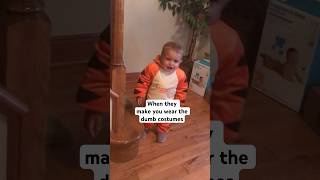 The GRUMPIEST tigger I have ever seen costumes tigger tantrum motherhoodjourney momlifebelike [upl. by Alarick488]