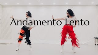 Andamento Lento Linedance  High Beginner [upl. by Helen]