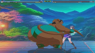 Yukina Himeragi vs Lardo  Mugen Fighting Games [upl. by Donny]