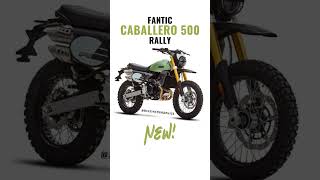 Fantic Caballero 500 Rally Makes Official Debut 🔥 [upl. by Kcirdnekal530]