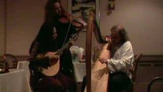 David Helfand Celtic harp trio Lisa Lynne Aryeh Frankfurter [upl. by Ealasaid]