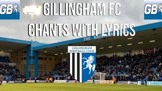 Gillingham FC Best chantssongs 202324 with lyrics pt1 [upl. by Gordie679]