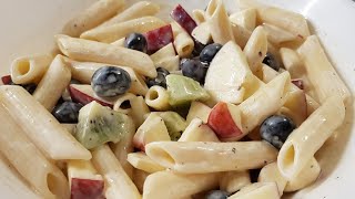 Mayonnaise Fruit Pasta Salad RAMADAN SPECIAL EasyAndQuickRecipes [upl. by Simson]