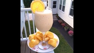 Jackfruit shake recipe  Sinh tố mít [upl. by Sallie837]