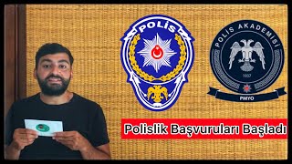 POLİSLİK BAŞVURU BAŞLADI  2500 POLİS ALIMI PMYO LİSE MEZUNU POLİS ALIMI BAŞVURU NASIL YAPILIR [upl. by Karlik]